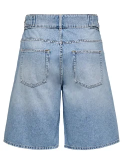 ONLLORAN Mid waist Bermuda Denim shorts