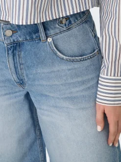 ONLLORAN Mid waist Bermuda Denim shorts