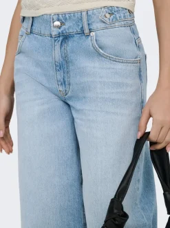 ONLLORAN Mid waist Wide leg fit Jeans