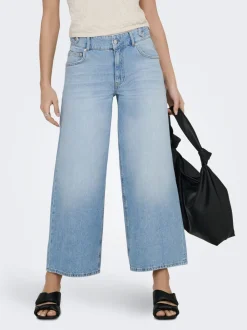 ONLLORAN Mid waist Wide leg fit Jeans
