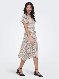 ONLLUCA Midi-jurk