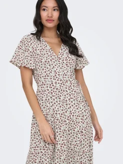 ONLLUCA Midi-jurk