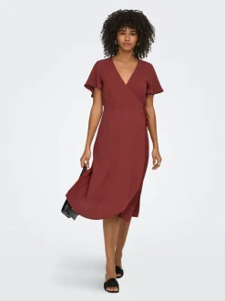 ONLLUCA Midi-jurk