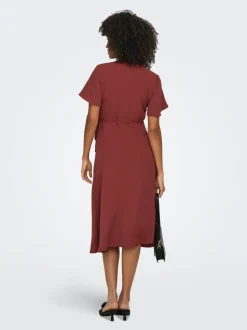 ONLLUCA Midi-jurk