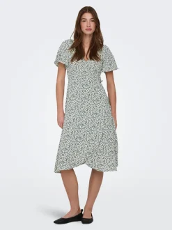 ONLLUCA Midi-jurk