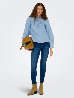 ONLLUCIA Denim overhemd
