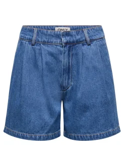 ONLLUKA Mid waist Loose fit Denim shorts