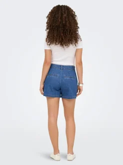 ONLLUKA Mid waist Loose fit Denim shorts