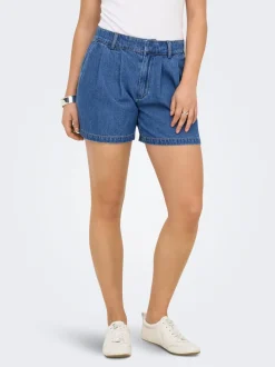 ONLLUKA Mid waist Loose fit Denim shorts