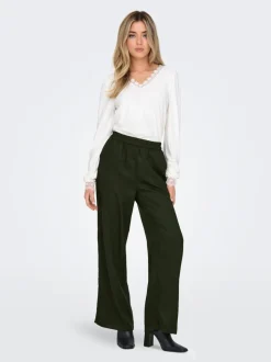 ONLLULU Regular fit Broek met wijde pijpen