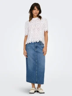 ONLLUMI Denim Denim rok Midi-rok