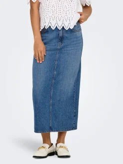 ONLLUMI Denim Denim rok Midi-rok