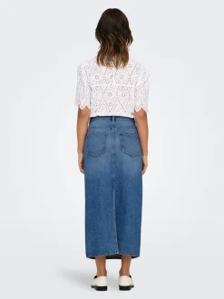 ONLLUMI Denim Denim rok Midi-rok