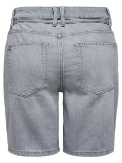 ONLLUMI Mid waist Wide leg fit Denim shorts