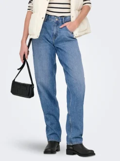 ONLLUMI Mid waist Mom fit Jeans
