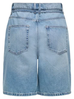 ONLLUMI Mid waist Wide leg fit Denim shorts