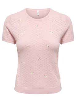 ONLLUNA Gebreide T-shirt