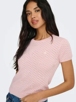 ONLLUNA Gebreide T-shirt