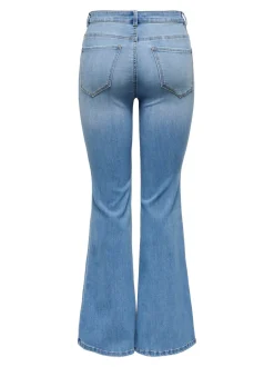 ONLLUSH Mid waist Retro flared fit Jeans
