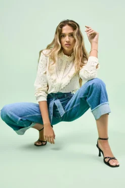 ONLMADDIE High waist Wide leg fit Jeans