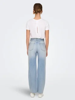 ONLMADDIE High waist Wide leg fit Jeans
