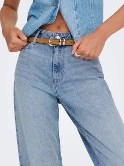 ONLMADDIE-O High waist Wide leg fit Jeans