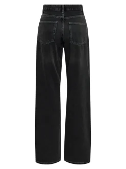 ONLMADDIE-O High waist Wide leg fit Jeans