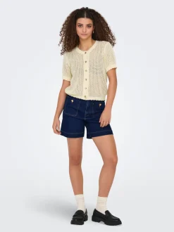 ONLMADELINE High waist Regular fit Denim shorts