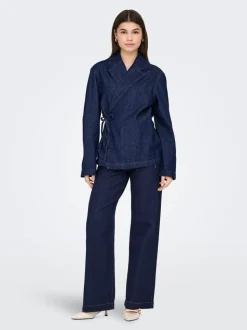 ONLMADELINE High waist Wide leg fit Jeans