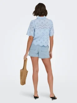 ONLMADELINE High waist Regular fit Denim shorts