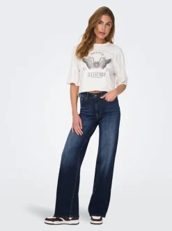 ONLMADISON High waist Wide leg fit Jeans