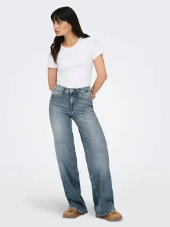 ONLMADISON High waist Wide leg fit Jeans