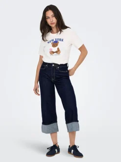 ONLMADISON High waist Wide leg fit Jeans