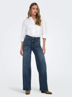 ONLMADISON High waist Wide leg fit Jeans
