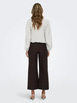 ONLMADISON-CLAIR Cropped fit Broeken