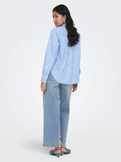 ONLMADISON High waist Wide leg fit Cropped Jeans