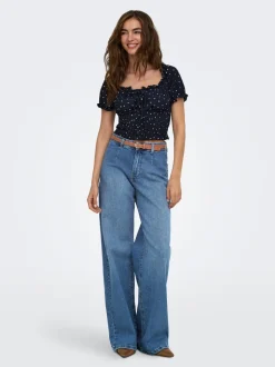 ONLMADISON High waist Wide leg fit Jeans