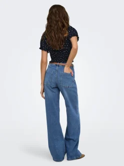 ONLMADISON High waist Wide leg fit Jeans