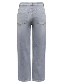 ONLMADISON High waist Wide leg fit Cropped Jeans