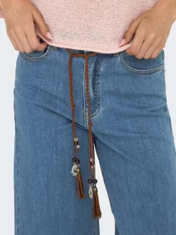 ONLMADISON High waist Wide leg fit Cropped Jeans