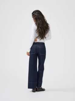 ONLMADISON High waist Wide leg fit Cropped Jeans
