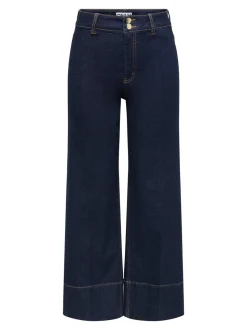 ONLMADISON High waist Wide leg fit Cropped Jeans