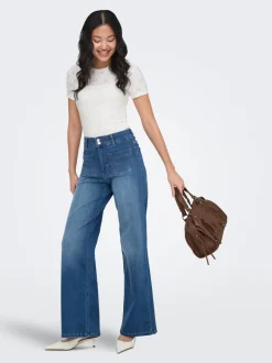 ONLMADISON High waist Wide leg fit Jeans