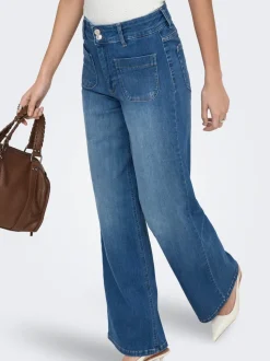 ONLMADISON High waist Wide leg fit Jeans