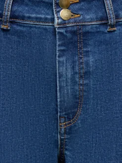 ONLMADISON High waist Wide leg fit Cropped Jeans