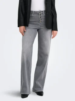ONLMADISON Mid waist Wide leg fit Jeans