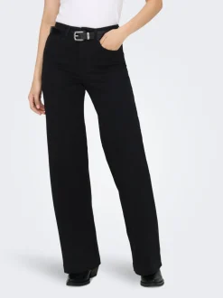 ONLMADISON-ROYAL High waist Wide leg fit Jeans