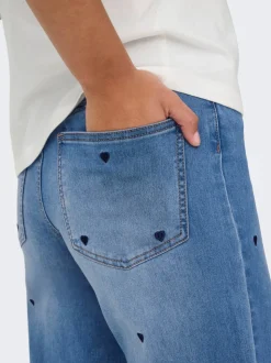 ONLMADISON-ROYAL High waist Wide leg fit Jeans