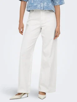 ONLMADISON-SILLE High waist Wide leg fit Jeans