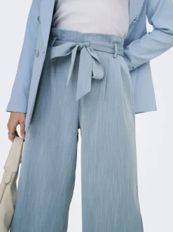 ONLMARSA Flared fit Paperbag broek